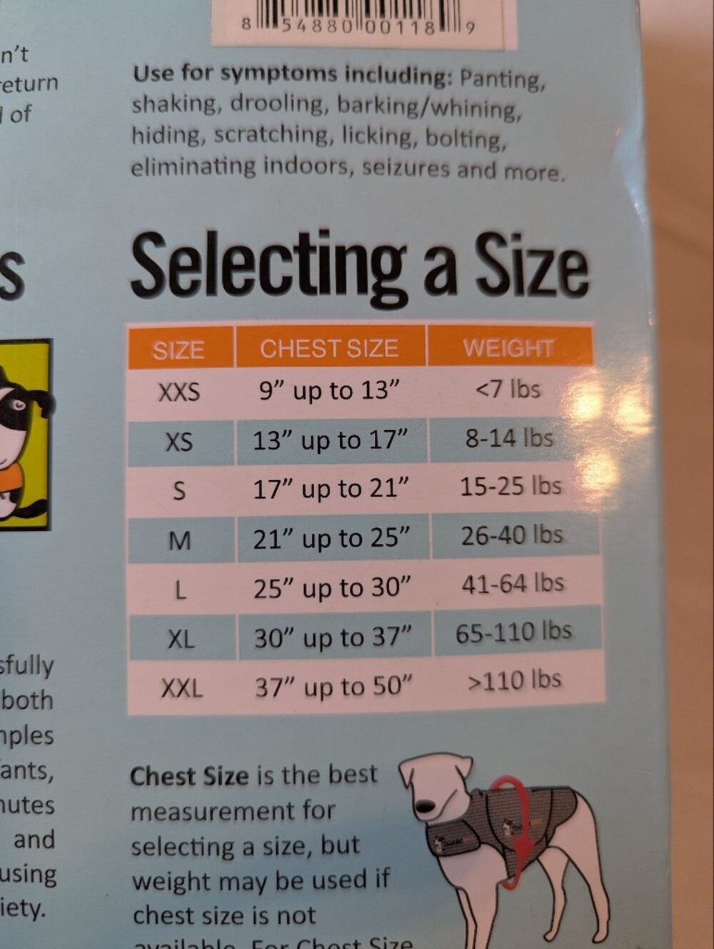 Thunder Shirt For Dogs Size XL Brand New - Picture 3 of 10